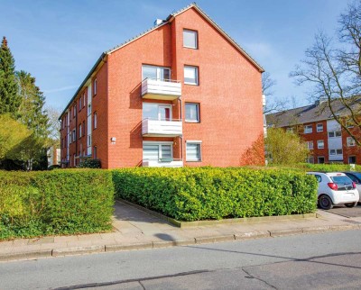 Sonnige 3,5-Zimmer-Wohnung mit zwei Balkonen in 
ruhiger Lage von 22946 Trittau