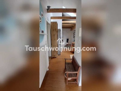 Tauschwohnung: Schöne 2 Zi. DG Wohnung