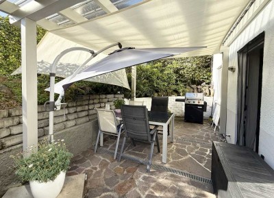 Gemütliche Single-Wohnung mit liebevoll angelegtem Außenbereich