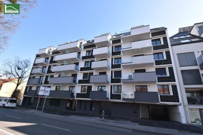 Hier ist Sie - Ihre 3-Zimmer-Wohnung mit Balkon in Hofruhelage direkt beim Donauzentrum / U1 (Baurecht)