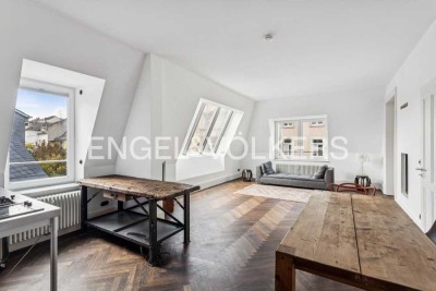 Stil trifft Komfort – außergewöhnliche Drei-Zimmer-Wohnung im Herzen des Frankfurter Nordends