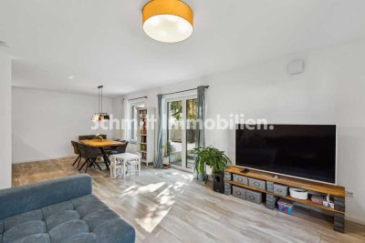 Wie ein Stadthaus – Charmante Maisonette-ETW mit Terrasse & Garten in Mörfelden