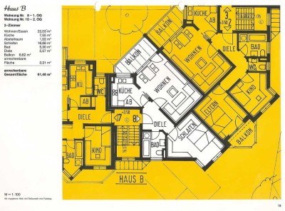 Helle 2-Zimmer-Wohnung mit Balkon im 2. OG in Senden-Wullenstetten