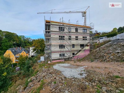 Energieeffizient wohnen mit Panoramablick - 
Neubau-2-Raum-Wohnung in Beierfeld