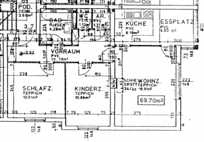 Geförderte 69 m² Wohnung in Miete | Top 7