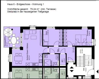 Schöne EG-Mietswohnung  / ab September 2025 (Wohnung 1)