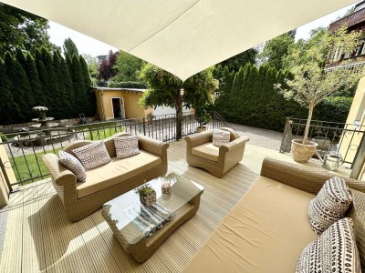 * hochwertig sanierte, denkmalgeschützte Villa in Bestlage am Waldpark *
