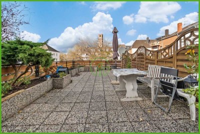 # DÜREN-STADT # 3-Zimmer-Wohnung mit ca. 75 m² und ca. 50 m² Terrasse, Stürtzstr. Provisionsfrei!