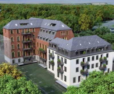 Exklusive 2-Raum-Dachgeschosswohnung mit gehobener Innenausstattung mit Loggia und Domblick, Limburg