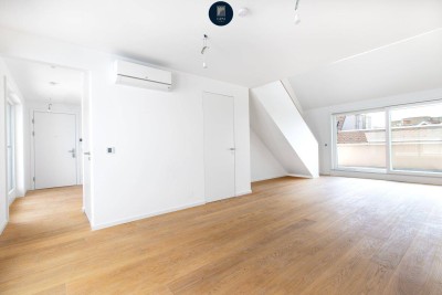 "Apostelhof" 3 Zimmer Dachgeschoßwohnung mit Terrassen- modern living im Altbau auf höchstem Standard mitten im 3. Bezirk