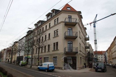 Exklusive 4-Zimmer Maisonette-Wohnung im 3. OG mit Balkon in Leipzig-Eutritzsch