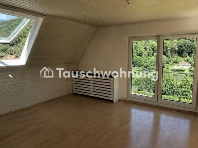 Tauschwohnung: tolle 2-Zimmerwohnung mit Neckarblick und großer Terrasse