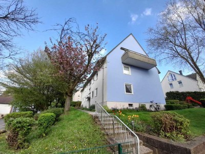 2 Zimmer mit Balkon im Erdgeschoss in ruhiger Lage