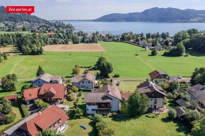 Attersee: Nähe Yachtclub - großes Landhaus Berg- und Atterseeblick