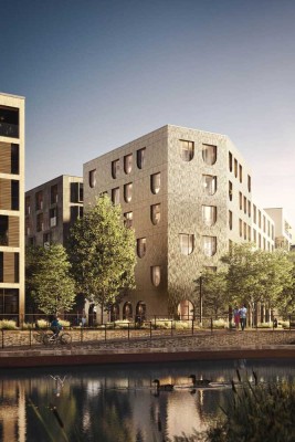 Einzigartige 2-Zimmer Wohnung mit einer überhohen Deckenhöhe