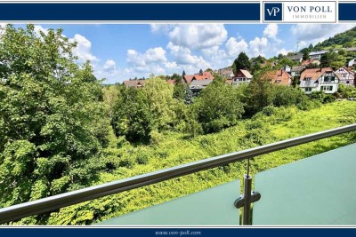 Ruhige Zwei-Zimmer-Wohnung mit attraktiver Aussicht