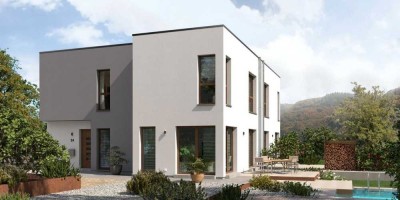 Doppeltes Haus - halber Grundstückspreis. Bauen Sie jetzt mit allkauf!
