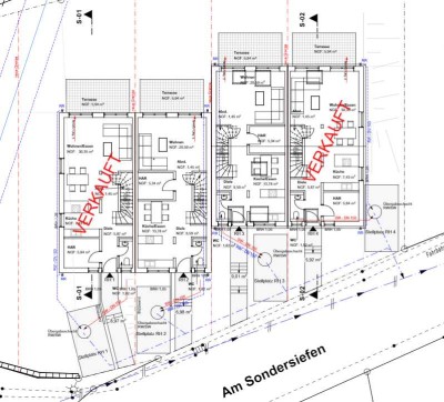 Neubau Reihenhaus mit 124 qm und 5 Zimmern