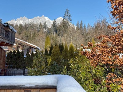 Luxuriöse Gartenmaisonette mit traumhaften Ausblick auf das Kitzbüheler Horn