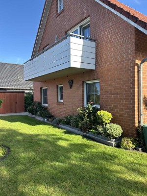 Barrierefreie 2-Zimmer Wohnung mit Terrasse und Garten in Moormerland Hatshausen