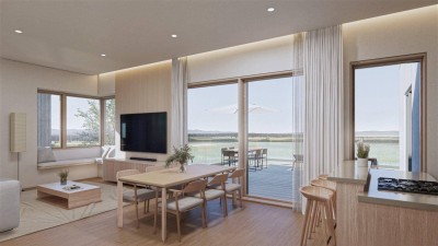 Seesuiten Lanzenkirchen – Gartensuite 5: Ruhige 3-Zimmer-Suite mit Zugang zum Wasser