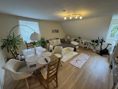 Schöne und gepflegte 3-Zimmer-Dachgeschosswohnung in Ludwigsburg