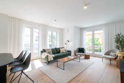 Wohnen am Park: Großzügige 3-Zimmer-Wohnung mit Südbalkon + Dachterrasse