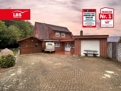 Familienidyll am Waldrand: Geräumiges Haus mit großem Garten in Bippen