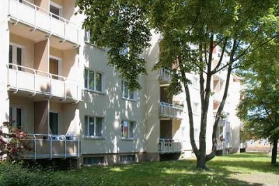 ab in den Süden von Dessau - 2-Raum-Wohnung mit Balkon