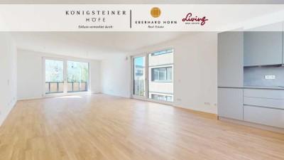 KÖNIGSTEINER HÖFE | Einladende Wohnung mit Echtholzparkett und zwei Balkonen