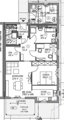 Erstbezug 3-Zimmer-EG-Wohnung mit EBK in Endingen am Kaiserstuhl