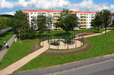 Helle 2-Raumwohnung mit großem Südbalkon