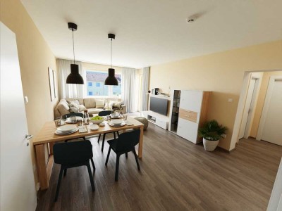 Renovierte 3-Zimmer-Wohnung mit Balkon!