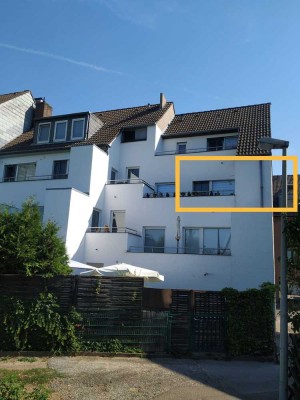 Single Wohnung, Apartment in 2.Etage mit Sonnenbalkon in  41065