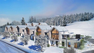 Wirtsalm Lifestyle-Chalets: Entspannen und Genießen direkt an der Skipiste in Hohentauern mit traumhaftem Bergpanorama