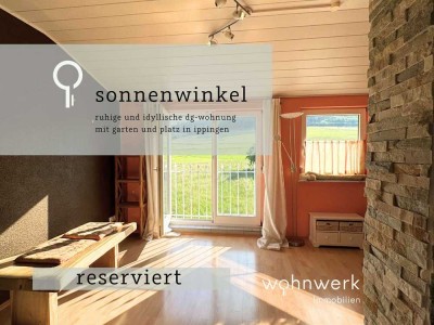RESERVIERT: Sonnenwinkel Ippingen - Licht, Ruhe & Raum – mit Gartenanteil und Platz