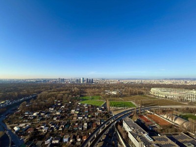 MARINATOWER - 31.Stock - U-Bahn - 3 Zimmer - ca. 90m² NFL - Loggia und Balkon - Möbliert - Top Ausstattung