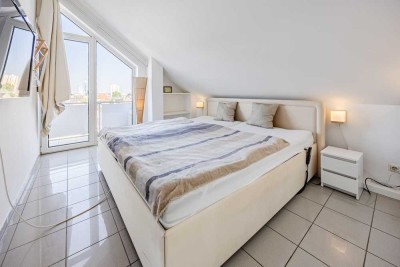Penthouse-Feeling nahe FFM Airport und City