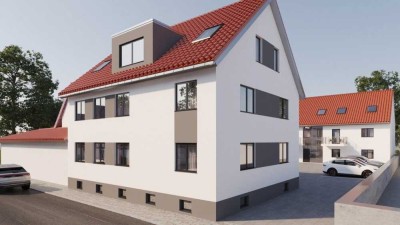 Erstbezug mit Terrasse und EBK: Geschmackvolle 3-Raum-Erdgeschosswohnung mit geh. Innenausstattung