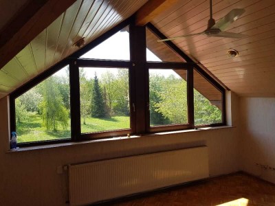 Dachgeschosswohnung mit Traumhaften Blick über Hollenbach