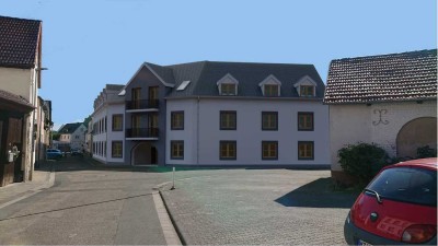 wunderschöne 2-Z. DG-Neubauwohnung mit Balkon in Mainz-Ebersheim (WE 7)