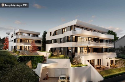 BEZUGSFERTIG: AUGUST 2025 – Lichtdurchflutete 4-Zi-Whg. mit sonnigem Balkon