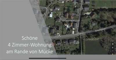 Schöne 4- Zimmer Wohnung am Rande von Mücke