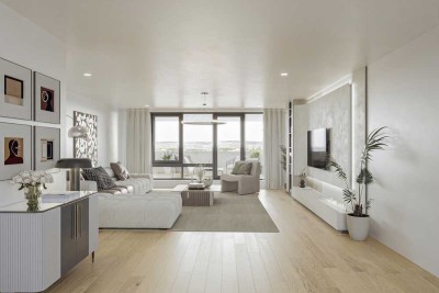 Rarität - Lichtdurchflutete 3,5 Zi.-Wohnung mit Fernblick und 3 Loggien