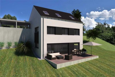 Individuelles Haus auf einzigartigem Baugrundstück in Erfurt-Möbisburg