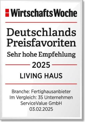 Förderung der KfW! Mit Living Haus werden Wohnträume wahr!