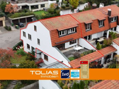 Seltener Maisonette-Traum mit einzigartigem "Haus im Haus" Konzept in Korntal-Münchingen