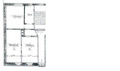 2-Zimmer-Altbau-Wohnung in Ettlingen-Altstadt