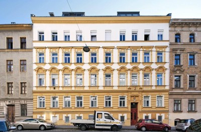 Unbefristet vermietete, moderne Altbaugarconniere in der Hollergasse