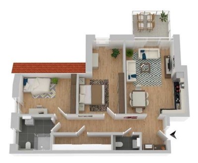 Energieeffiziente 3-Zimmer-Neubauwohnung im Baugebiet Mondscheinweg zu mieten